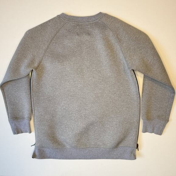 Zara Boys Gray Zippered Sweatshirt Kids size 9-10 - Picture 2 of 7